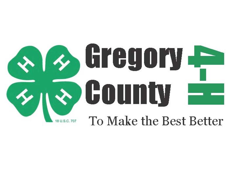 Logo for 2025 Gregory County 4-H Achievement Days