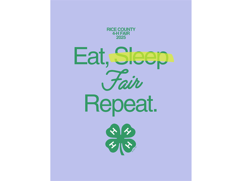 Logo for 2025 Rice County 4-H and FFA Fair